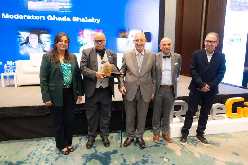 Panel speakers recognised on stage